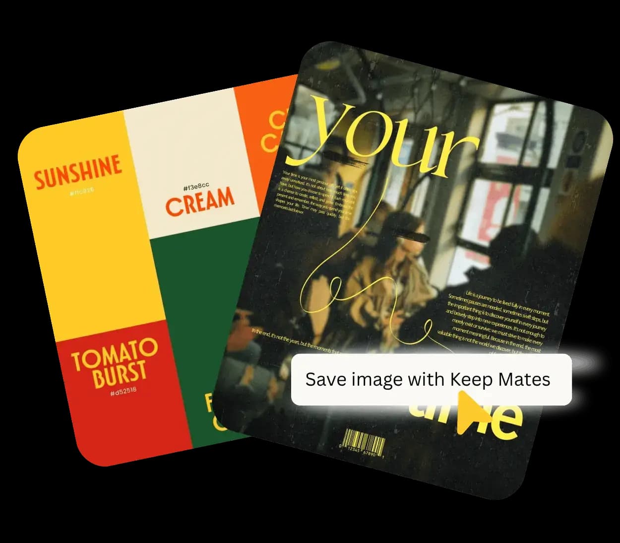 Keep Mates design inspiration library for saved images and creative references